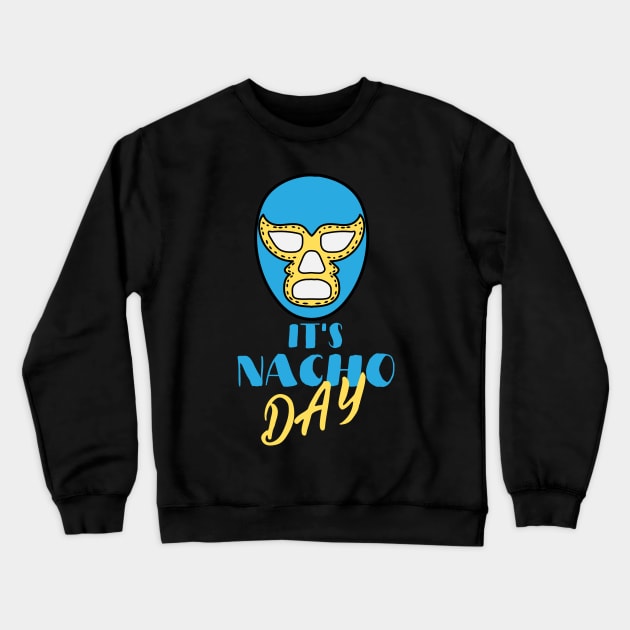 Lucha Libre, Mexican Wrestling Crewneck Sweatshirt by maxdax